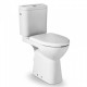 WC kompakt ROCA DOSTĘPNA ŁAZIENKA (wysokość 48cm) z odpływem poziomym