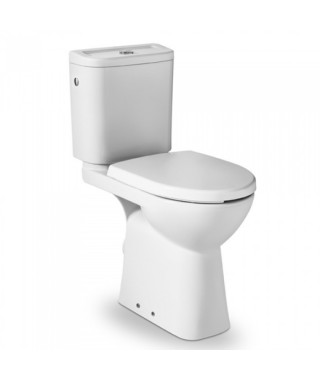 WC kompakt ROCA DOSTĘPNA ŁAZIENKA (wysokość 48cm) z odpływem poziomym
