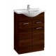 Zestaw szafka DEFTRANS ANETA D55 + umywalka ROBERTO 55 032-D-05513+1521