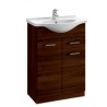 Zestaw szafka DEFTRANS ANETA D55 + umywalka ROBERTO 55 032-D-05513+1521