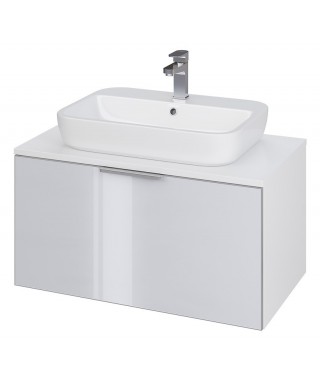 Szafka CERSANIT STILLO 60 szary front pod umywalki nablatowe CASPIA