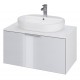 Szafka CERSANIT STILLO 60 szary front pod umywalki nablatowe CASPIA