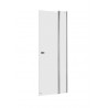 Drzwi prysznicowe z polem stałym ROCA CAPITAL 100x195cm z powłoką MaxiClean, profile aluminiowe chromowane