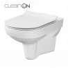 CERSANIT CITY NEW CleanOn Miska wc podwieszana + deska w/o Slim K701-143