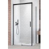 Drzwi prysznicowe Idea Black KDJ RADAWAY 110cm lewa