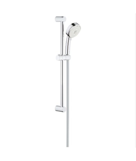 Zestaw prysznicowy, 4 strumienie. GROHE, New Tempesta Rustic 100. Chrom