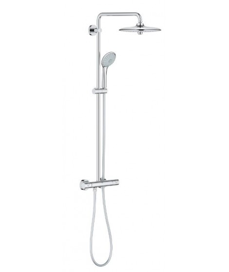 Zestaw prysznicowy termostatyczny z deszczownicą GROHE EUPHORIA 260 chrom