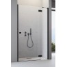 Drzwi prysznicowe Essenza New Black DWJ RADAWAY 80cm lewe, szkło przejrzyste