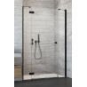 Drzwi prysznicowe Essenza New Black DWJS 110cm prawe, szkło przejrzyste