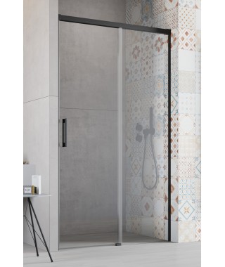 Drzwi prysznicowe Idea Black DWJ RADAWAY 100cm lewa ,szkło przejrzyste