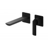 Bateria umywalkowa podtynkowa KOHLMAN EXPERIENCE BLACK