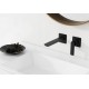 Bateria umywalkowa podtynkowa KOHLMAN EXPERIENCE BLACK