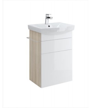 Szafka CERSANIT SMART pod umywalkę CARINA 50, biały front