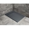 RADAWAY Teos F antracytowy brodzik prostokątny 130x80x4