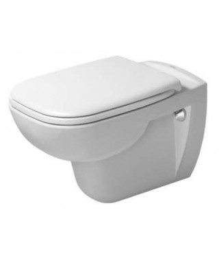 Zestaw WC z miską wiszącą D-CODE Duravit Rimless + deska wolnoopadająca
