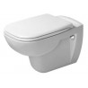 Set WC z miską wiszącą D-CODE Duravit Rimless + deska wolnoopadająca 45700900A1