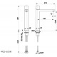 KFA MORGANIT bateria umywalkowa nablatowa 4922-612-00