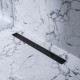 Odwodnienie liniowe BLACK GLASS STEEL DRAIN600 BRAVAT 60cm