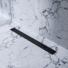 Odwodnienie liniowe BLACK GLASS STEEL DRAIN600 BRAVAT 60cm