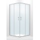 Kabina kwadratowa przesuwna 80x80x190cm BRAVAT szkło transparentne 8mm ST152/80
