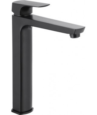 KFA Mokait black mat bateria umywalkowa nablatowa 5532-612-81