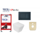 Zestaw Stelaż TECE H82 9300001 + Lavita LAGO bezrantowa + przycisk TECENow czarny mat