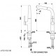 KFA ARMATURA MUNGO bateria kuchenna z filtracją wody 6733-910-00