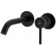KFA Moza black mat bateria umywalkowa podtynkowa 5032-815-81