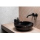 KFA Moza black mat bateria umywalkowa podtynkowa 5032-815-81