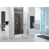 SANPLAST FREE ZONE drzwi prysznicowe 100x190cm wzór szyby W0 600-271-3120-38-401 prawe