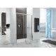 SANPLAST FREE ZONE drzwi prysznicowe 100x190cm wzór szyby W0 600-271-3120-38-401 prawe