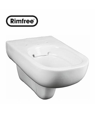 Geberit Smyle Miska ustępowa lejowa Rimfree wisząca bez wewnętrznego kołnierza L93120000