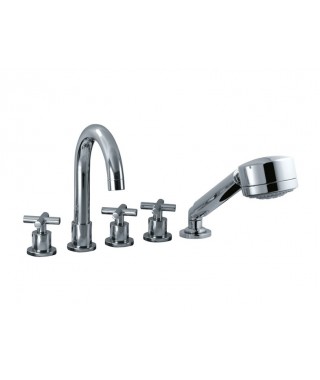 KFA ARMATURA SYMETRIC Bateria wannowa 345-510-00
