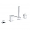 GROHE EUROCUBE Bateria wannowa 4-otworowa 19897001