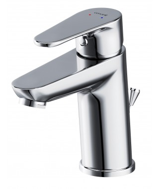 Cersanit Libra bateria umywalkowa stojąca chrom S951-408