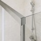 Ścianka kabiny prysznicowej przesuwna CERSANIT CREA 90x200