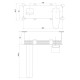 Cersanit Mille bateria umywalkowa podtynkowa chrom S951-357