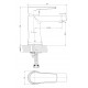 Cersanit Moduo bateria umywalkowa stojąca chrom S951-362