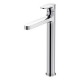 Cersanit Inverto bateria umywalkowa stojąca wysoka chrom uchwyty 2 Design in 1 chrom i czarny S951-301