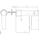 Cersanit Inverto bateria umywalkowa stojąca złota uchwyty 2 Design in 1 złote S951-297