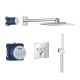 GROHE Grohtherm SmartControl Zestaw prysznicowy RAINSHOWER SMARTACTIVE 310 CUBE 34706000