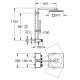 GROHE System prysznicowy z termostatem Euphoria SmartControl System 310 Cube Duo 26508000