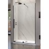 Drzwi prysznicowe Furo Black DWJ RADAWAY 90cm prawe, szkło przejrzyste, profile czarne 10107472-54-01R, 10110430-01-01