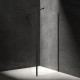 OMNIRES MA1130BLTR MARINA kabina walk-in, ścianka boczna, 110x30cm, czarny/transp OMNIRES MA1130BLTR