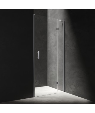 OMNIRES ADP10XLUX-TCRTR MANHATTAN drzwi prysznicowe uchylne, 100cm, chrom/transp OMNIRES ADP10XLUX-TCRTR