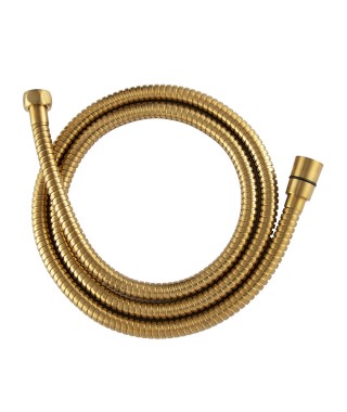 OMNIRES 022-XGLB wąż prysznicowy, 125cm, złoty szczotkowany OMNIRES 022-XGLB