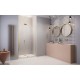 Drzwi prysznicowe Furo Gold DWJ RADAWAY 90cm lewe, szkło przejrzyste, profile złote 10107472-09-01L, 10110430-01-01