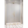 Drzwi prysznicowe Furo Gold DWD RADAWAY 130cm , szkło przejrzyste, profile złote 10108363-09-01, 10111317-01-01