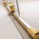 Drzwi prysznicowe Furo Gold DWD RADAWAY 130cm , szkło przejrzyste, profile złote10108363-09-01, 10111317-01-01