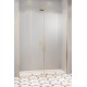 Drzwi prysznicowe Furo Gold DWD RADAWAY 130cm , szkło przejrzyste, profile złote10108363-09-01, 10111317-01-01
